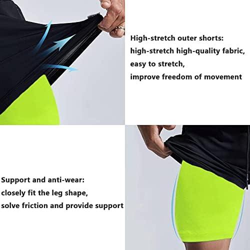 -42% off,Unleash Your Potential with JWJ Mens 2-in-1 Running Shorts