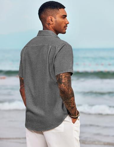 -30% off,Embrace Summer Style with COOFANDY Men’s Linen Shirts