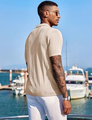 -5% off,Elevate Your Summer Style with COOFANDY Men’s Knit Shirts: The Ultimate Fashion Statement