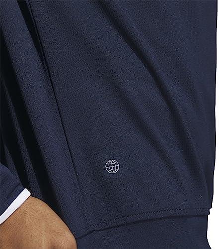 -14% off,Elevate Your Golf Game with the adidas Men’s Quarter Zip Golf Pullover