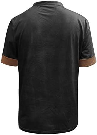 -10% off,Unleash Your Inner Adventurer with the Men Lace Up V Neck Short Sleeve Bohemian Pirate Kilt