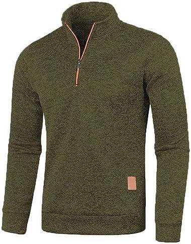 -10% off,Embrace Winter in Style with Our Men’s Quarter Zip Thermal Fleece Lined Sweater